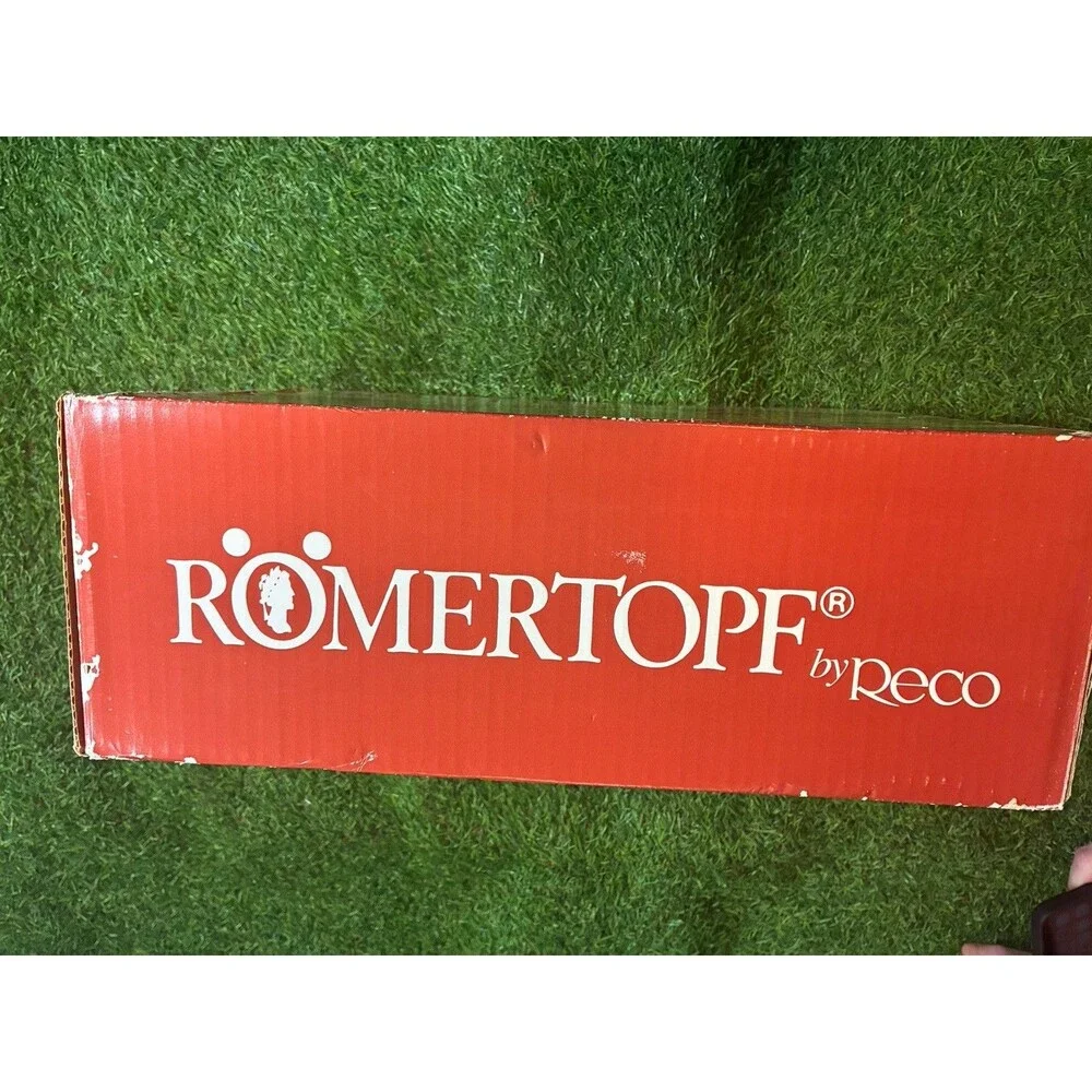 Römertopf 111 Clay Baker Roaster NOS New in Box Microwave Oven Cooker